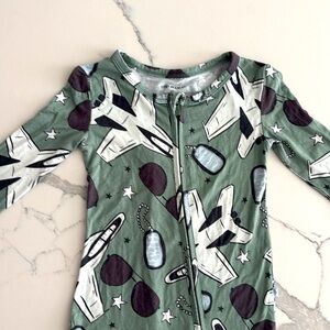 Posh Peanut Airman Bamboo zip up